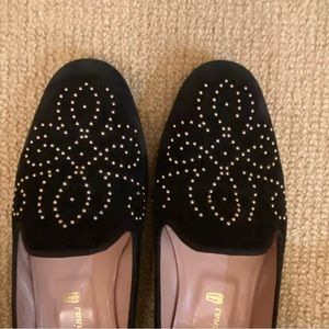 Pretty Ballerina  studded flats.